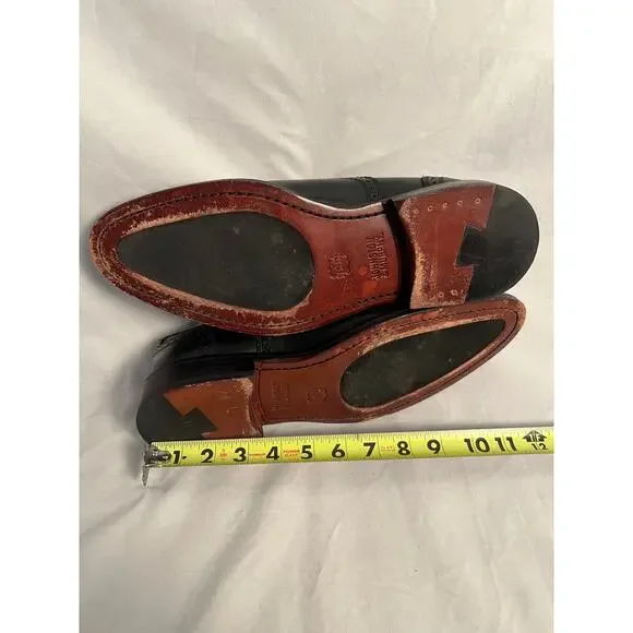 Johnston Murphy Leather Oxford Dress Shoes Men’s 10 Black - Picture 8 of 8